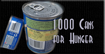 1000 Cans for Hunger